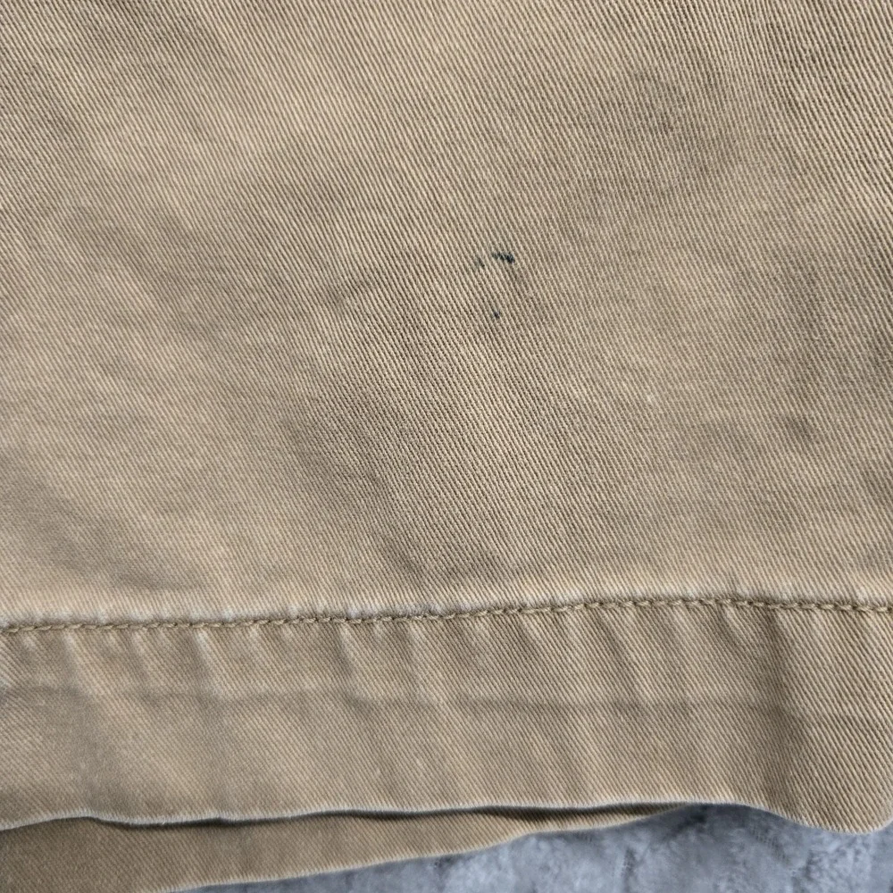 Polo Ralph Lauren Shorts Men 38 Khaki Blue Pony Twill Relaxed Fit‎ Golf Chino